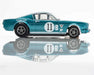 AFX Racing 22071 1965  Shelby GT350R Donohue Blue Mega G+ HO Scale Slot Car