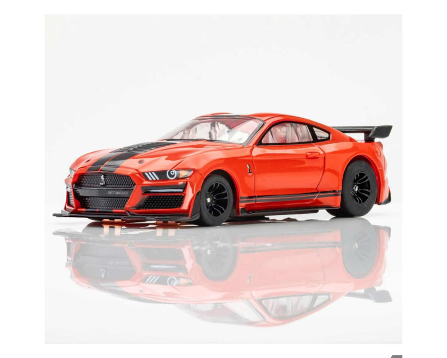 AFX Racing 22077 2021 Shelby GT500 (Race Red) Mega G+ HO Scale Slot Car
