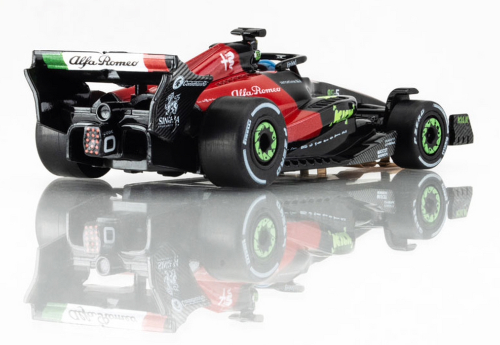 AFX Racing 22081 HO Scale Mega G+ Slot Car Alfa Romeo F1 Car