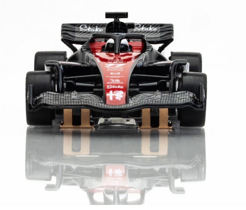 AFX Racing 22083 HO Scale Mega G+ Slot Car Alfa Romeo F1 Car Valtteri Bottas FY-77 2023