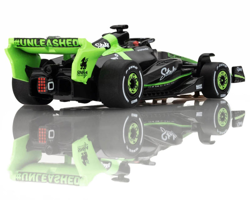 AFX Racing 22091 HO Scale Mega G+ Slot Car Sauber Stake C44 Valtteri Bottas 77 2024
