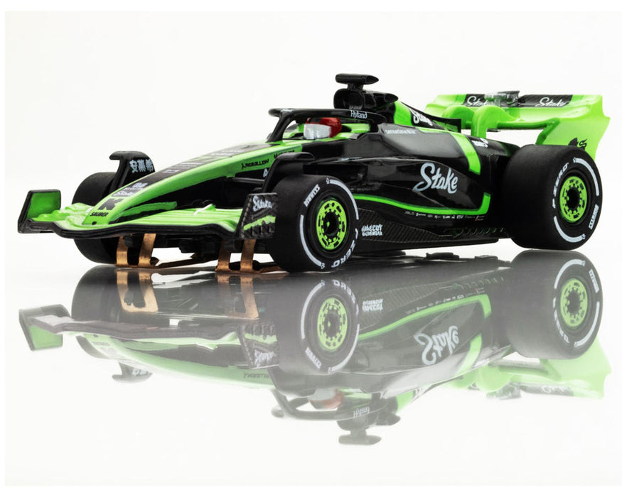 AFX Racing 22091 HO Scale Mega G+ Slot Car Sauber Stake C44 Valtteri Bottas 77 2024