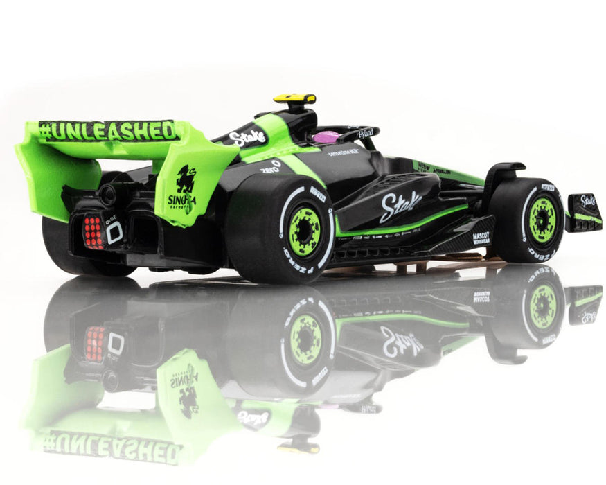 AFX Racing 22092 HO Scale Mega G+ Slot Car Sauber Stake Zhou Guanyu F1 Car FY-24 2024