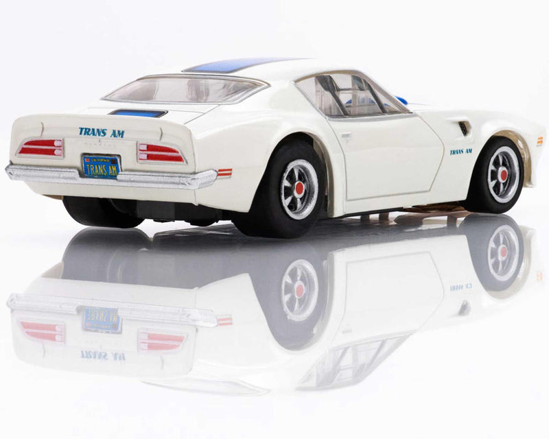 AFX Racing 22096 Mega G+ 1970 Pontiac Firebird TransAm - White and Blue