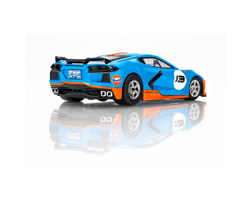 AFX Racing 22108 Mega G+ Slot Car Corvette C8 - Gulf