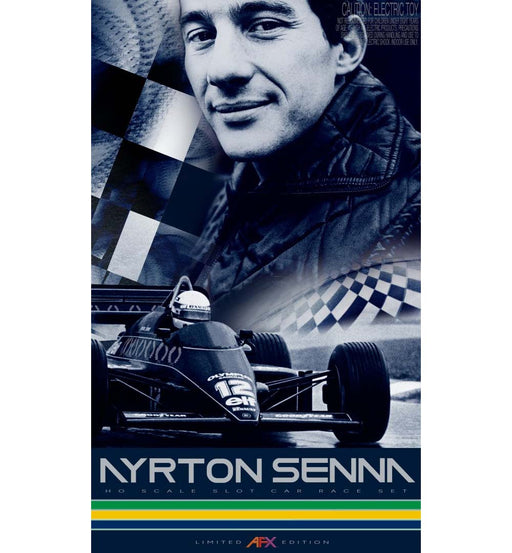 AFX Racing 22112 Limited Edition Ayrton Senna Slot Car Race Set