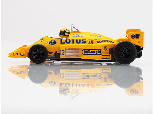 AFX Racing 22114 HO Scale Mega G+ Slot Car Lotus 99T 1987 F1 Car Yellow/Blue
