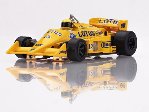 AFX Racing 22114 HO Scale Mega G+ Slot Car Lotus 99T 1987 F1 Car Yellow/Blue