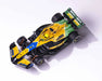 AFX Racing 22120 HO Scale Mega G+ Slot Car McLaren F1 MCL38 #4 Norris Senna Monaco 2024