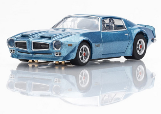 AFX Racing 22123 Mega G+ Slot Car Firebird Formula 400 –  1970 Atoll Blue Metallic