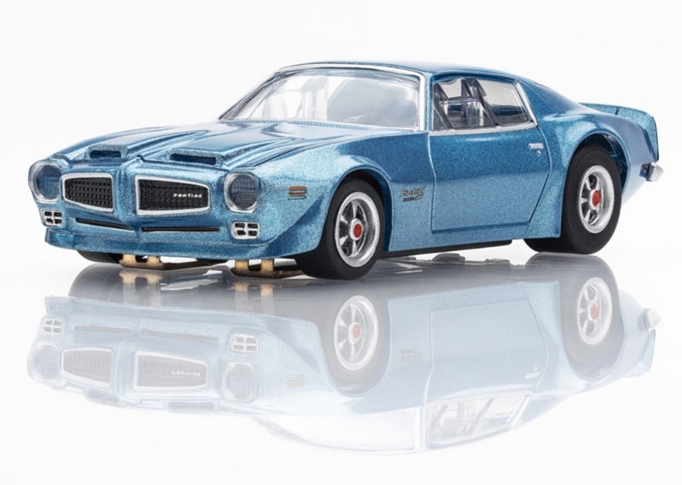AFX Racing 22123 Mega G+ Slot Car Firebird Formula 400 –  1970 Atoll Blue Metallic