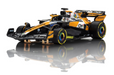 AFX Racing 22158 Mega G+ Slot Car McLaren F1 MCL38 #81 Oscar Piastri Austin Chrome Edition