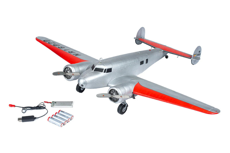 Rage RC A1402 Lockheed Electra Micro RFT Airplane (Requires Futaba Transmitter)