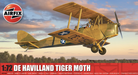 AIRFIX A02106A 1/72 De Havilland Tiger Moth Bi-Plane Model Aircraft Kit