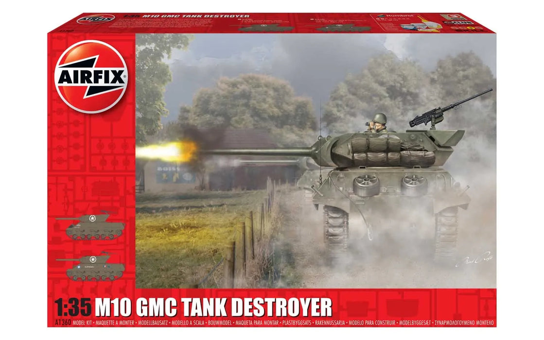 Airfix A1360 1/35 M10 GMC Tank Destroyer Model Kit