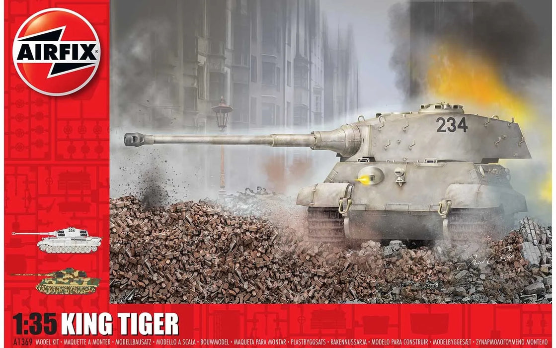 Airfix A1369 1/35 King Tiger Tank Model Kit