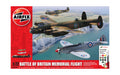 AIRFIX A50182 1/72 Aircraft Battle of Britain Memorial Flight Gift Set (RAF Avro Lancaster, Spitfire Mk IIa, Spitfire PR XIX With Paint & Glue)