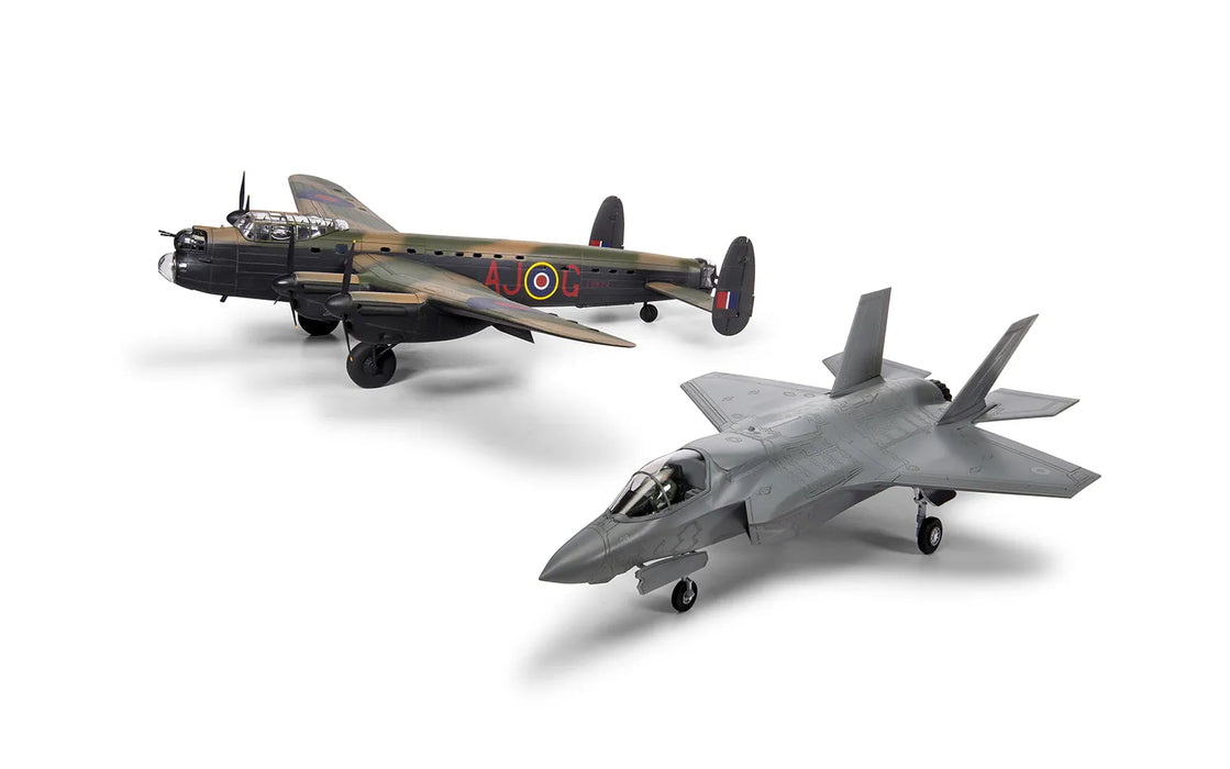 AIRFIX A50191 1/72 Dambusters 617 Sqn 80th Anniversary Bomber Gift Set (With Paint & Glue)