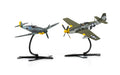 AIRFIX A50193 1/72 P51D Mustang & Bf109F4 Dogfight Doubles Gift Set (With Paint & Glue)