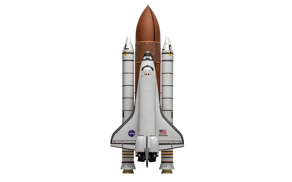 AIRFIX A50200 1/144 Space Shuttle Atlantis w/Booster & External Tank Gift Set (With Paint & Glue)