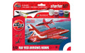 AIRFIX A55002 1/72 RAF Red Arrows Hawk Aircraft Small Starter Set (With Paint & Glue)