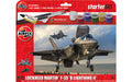 AIRFIX A55010 1/72 F35B Lightning II Combat Large Starter Set (With Paint & Glue)