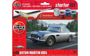 AIRFIX A55011 1/43 Aston Martin DB5 Small Starter Set (With Paint & Glue)