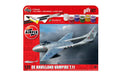 AIRFIX A55204A 1/72 DeHavilland Vampire T11 Aircraft Medium Starter Set (With Paint & Glue)