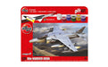 AIRFIX A55300 1/72 BAE Harrier GR9A Fighter Large Starter Set (With Paint & Glue)