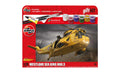 AIRFIX A55307B 1/72 Westland Sea King HAR3 Helicopter Large Starter Set (With Paint & Glue)