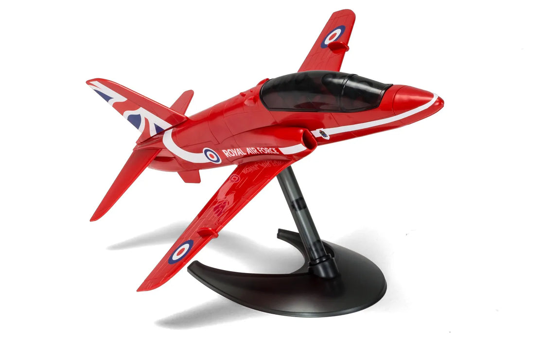 Airfix J6018 QuickBuild Red Arrows Hawk RAF Aircraft Brick-based Model Kit