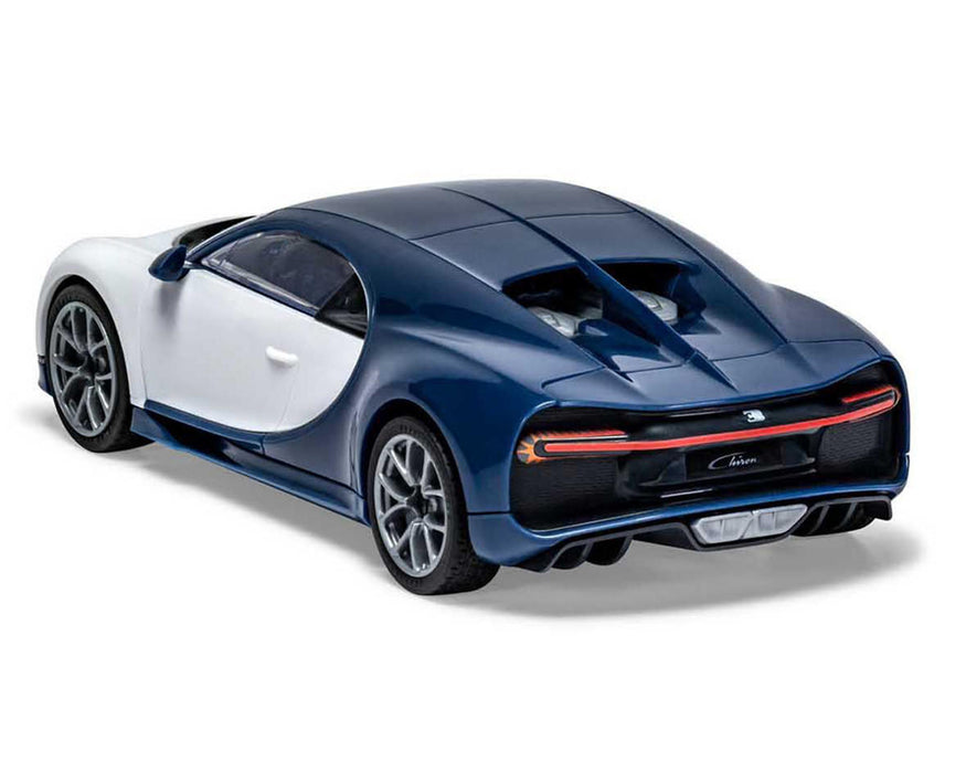 Airfix J6025 QuickBuild Bugatti Chiron Car (Black) Brick-based Model Kit