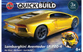 Airfix J6026 QuickBuild Lamborghini Aventador LP700-4 Car (Yellow) Brick-based Model Kit