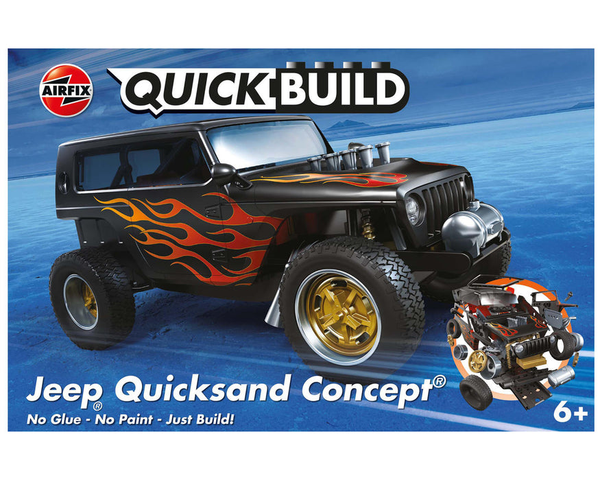 Airfix J6038 QuickBuild Quicksand Concept Jeep Brick-based Model Kit