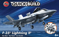 Airfix J6040 QuickBuild F35 Lightning II Fighter Brick-based Model Kit