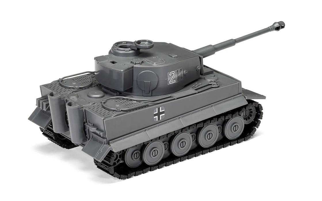 Airfix J6041 1/35 QuickBuild Tiger I Tank Brick-based Model Kit