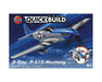 Airfix J6046 QuickBuild P51D Mustang D-Day Fighter Brick-based Model Kit