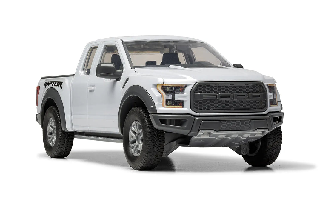 Airfix J6053 QuickBuild Ford F150 Raptor Pickup Truck (Grey) Brick-based Model Kit