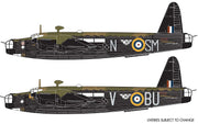 AIRFIX Models 8021 1/72 Vickers Wellington Mk II Bomber Aircraft Kit