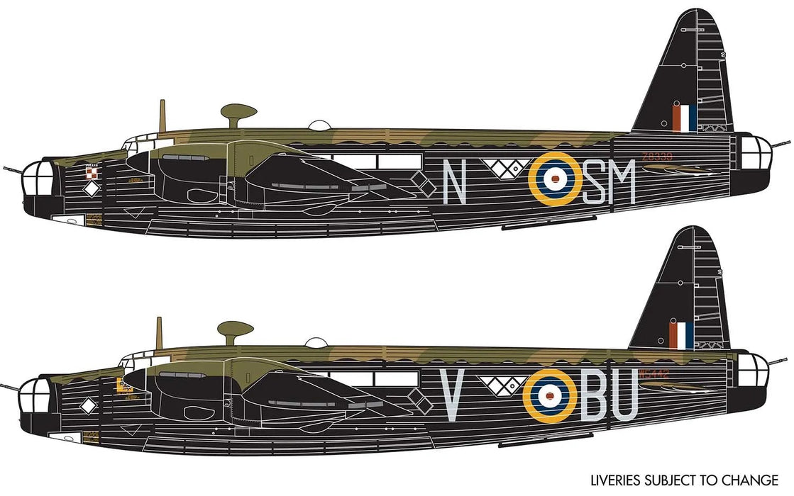 AIRFIX Models 8021 1/72 Vickers Wellington Mk II Bomber Aircraft Kit