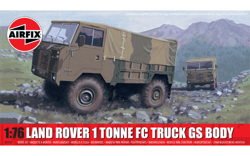AIRFIX Models A02331 1/76 Land Rover 1 Tonne FC Truck G.S. Body Model Kit