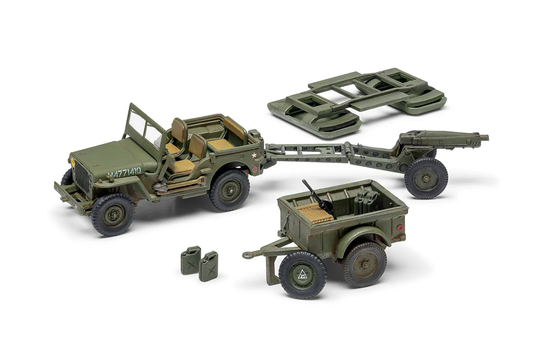 AIRFIX Models A02339 1/72 Willys MB Jeep Model Kit