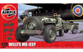 AIRFIX Models A02339 1/72 Willys MB Jeep Model Kit