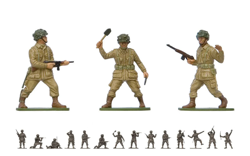 AIRFIX Models A02711V 1/32 WWII U.S. Paratroops Figures Model Kit
