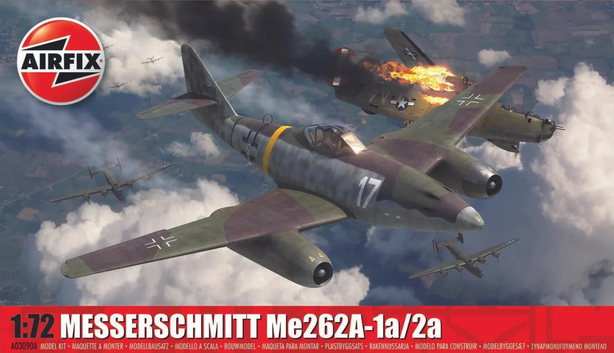 AIRFIX Models A03090A 1/72 Messerschmitt Me 262A-1a/2a Model Aircraft Kit