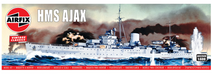 AIRFIX Models A03204V 1/600 HMS Ajax WWII British Cruiser Model Ship Kit