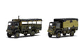 AIRFIX Models A03306A 1/76 WWII 3-Ton G.S. And Troop Trucks Model Kit