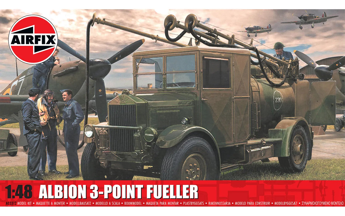 AIRFIX Models A03312 1/48 Albion 3-Point Fueller Truck Model Kit