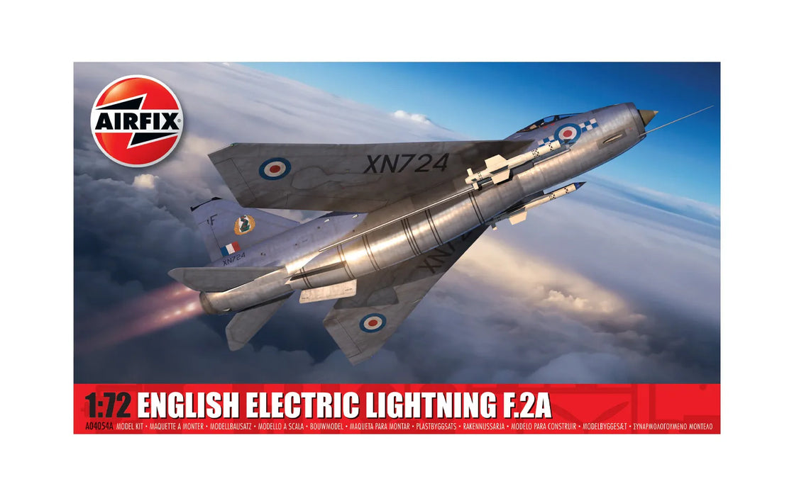 AIRFIX Models A04054A 1/72 English Electric Lightning F.2A Jet Model Aircraft Kit