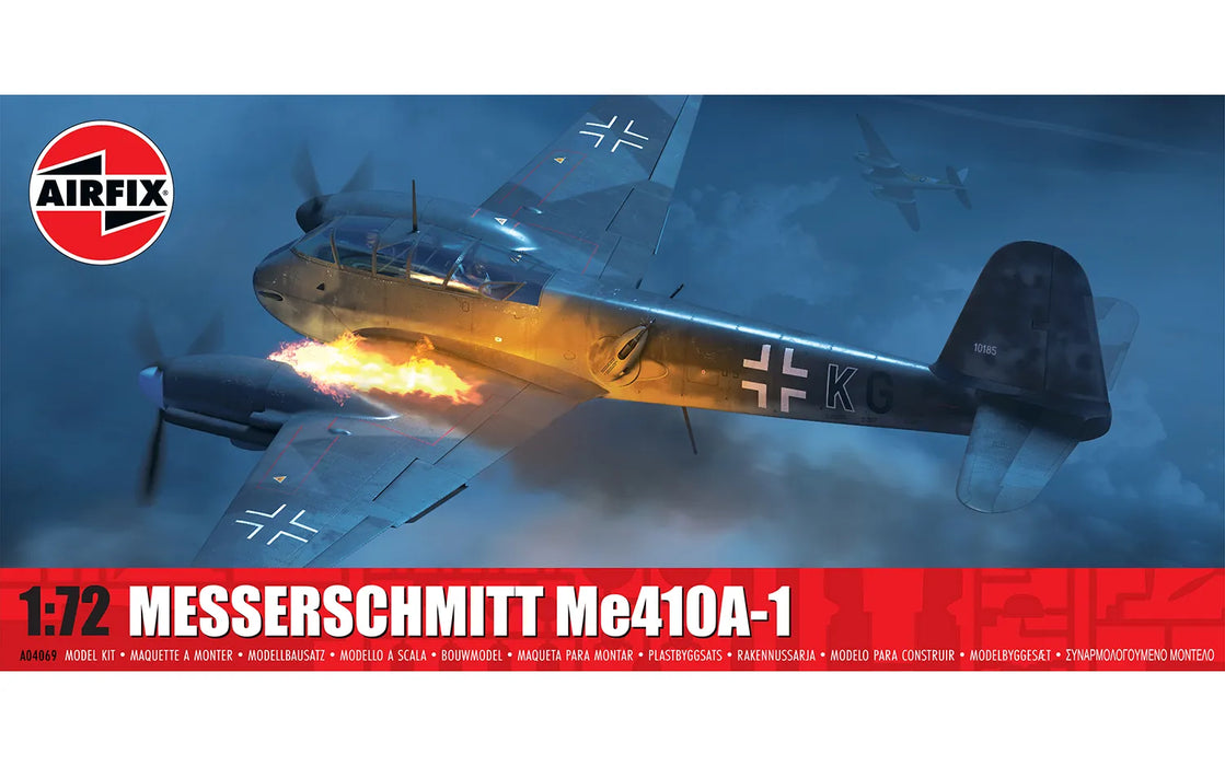 AIRFIX Models A04069 1/72 Messerschmitt Me410A-1 Model Aircraft Kit